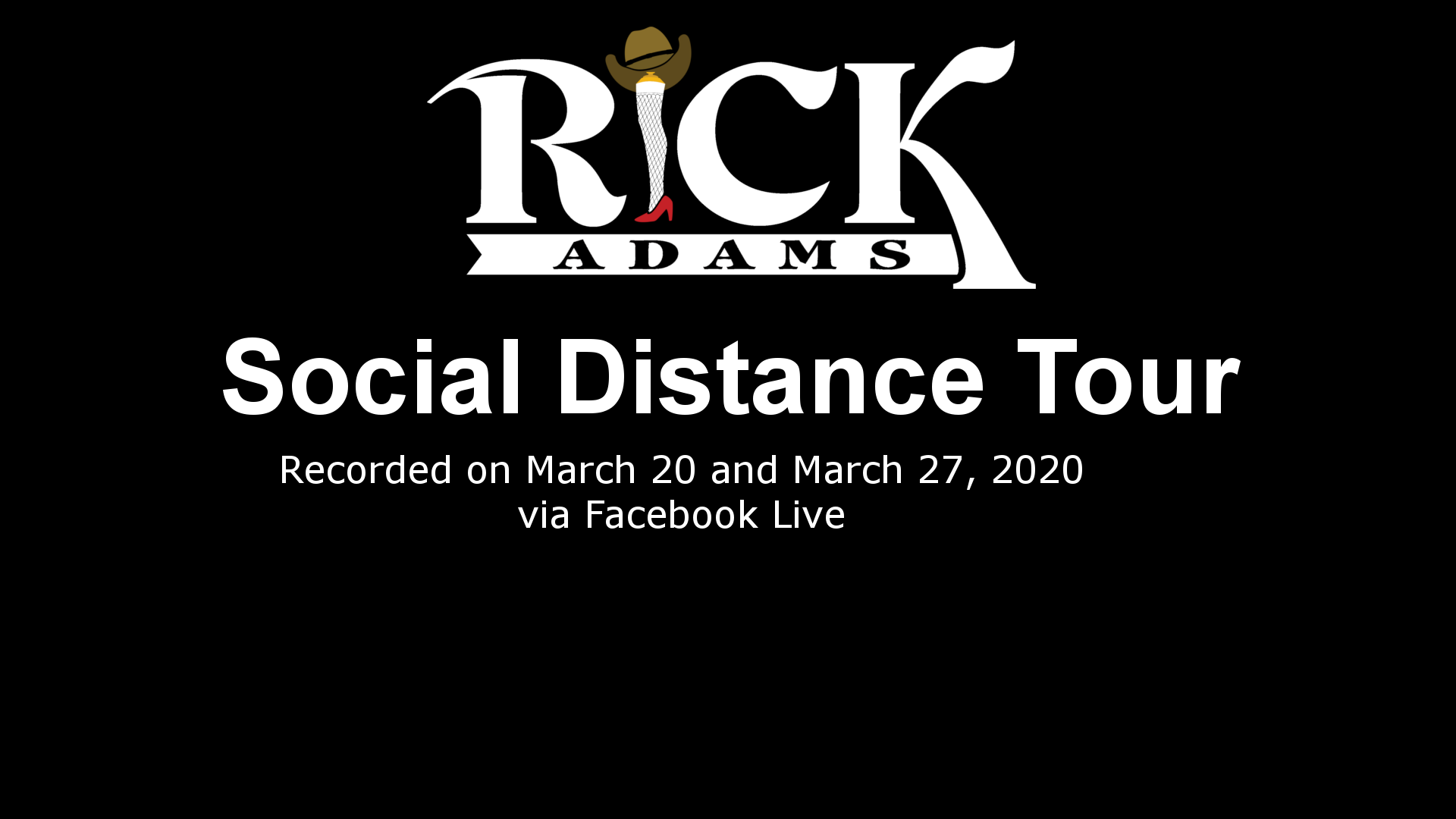 Social Distance Tour - Facebook Shows